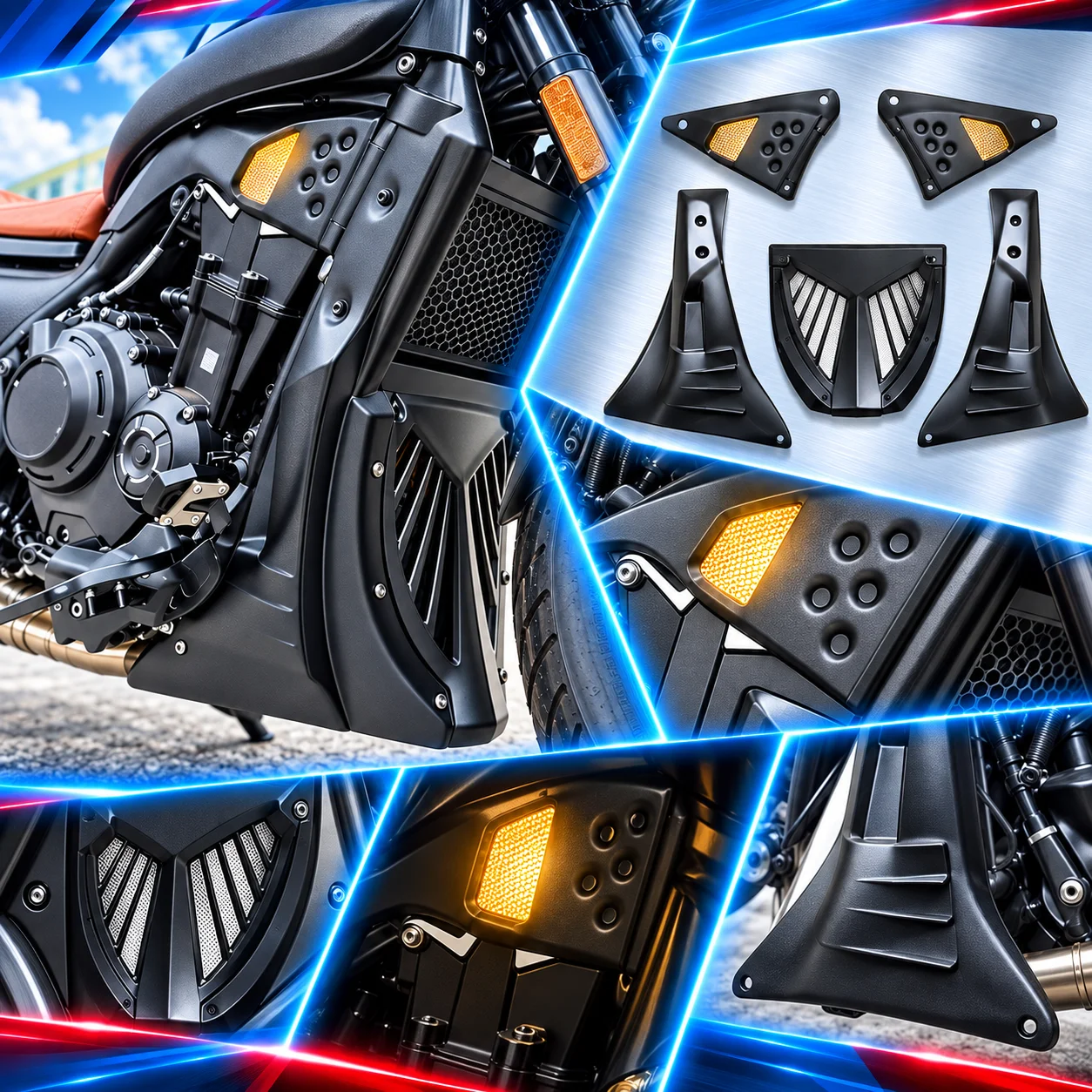 Engine Chassis Tray Protector Lower Deflector Decor Guard Plate FOR VOGE CU525 CU-525 525CU Mod