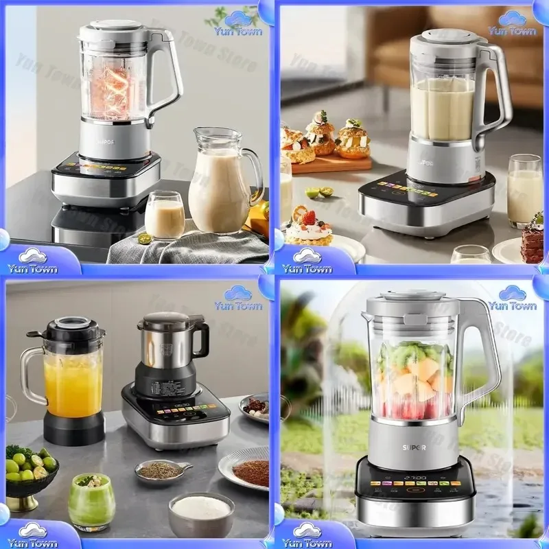 for Household Blender for Kitchen Use Low Noise High Power Detachable Washable Multifunctional Food Processor Non Coating