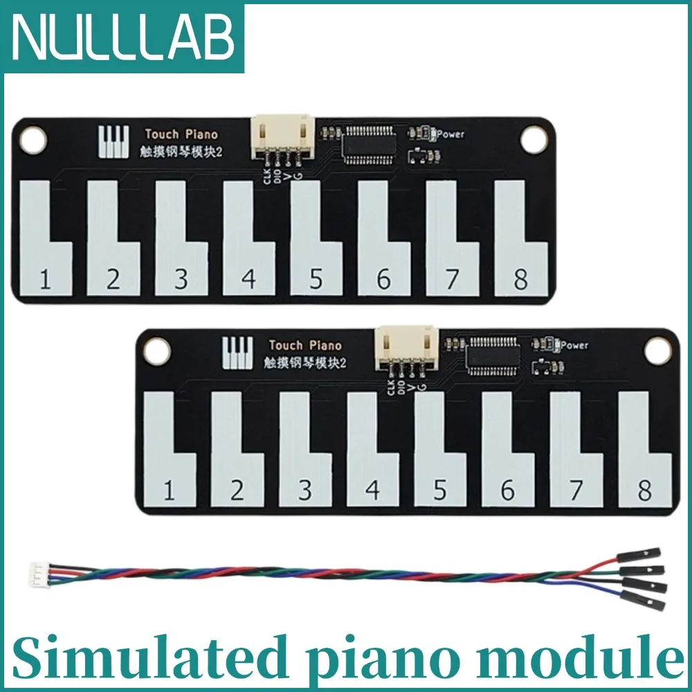 Analog Piano Module for Electronic Music Production, Fully Compatible with Arduino ESP32 Microbit and Raspberry Pi