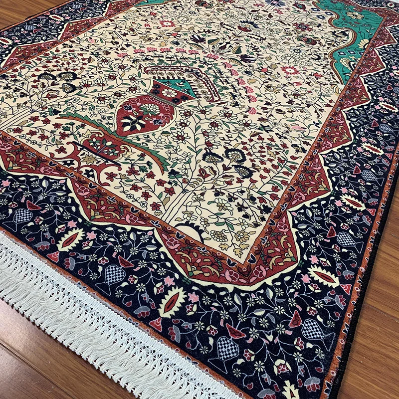 Muslim Qibla Ramadan Worship Kneel Mats Portable Travel Mosque Prayer Rug Home Bedroom Living Room