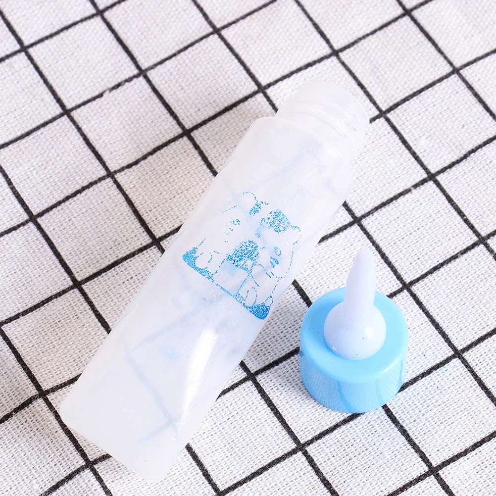 

2Pcs Pet Nursing Bottles Silicone Plastic Small Pet Feeding Bottle for Newborn Puppy Kitten Rabbit Nurser Bottle for Cat