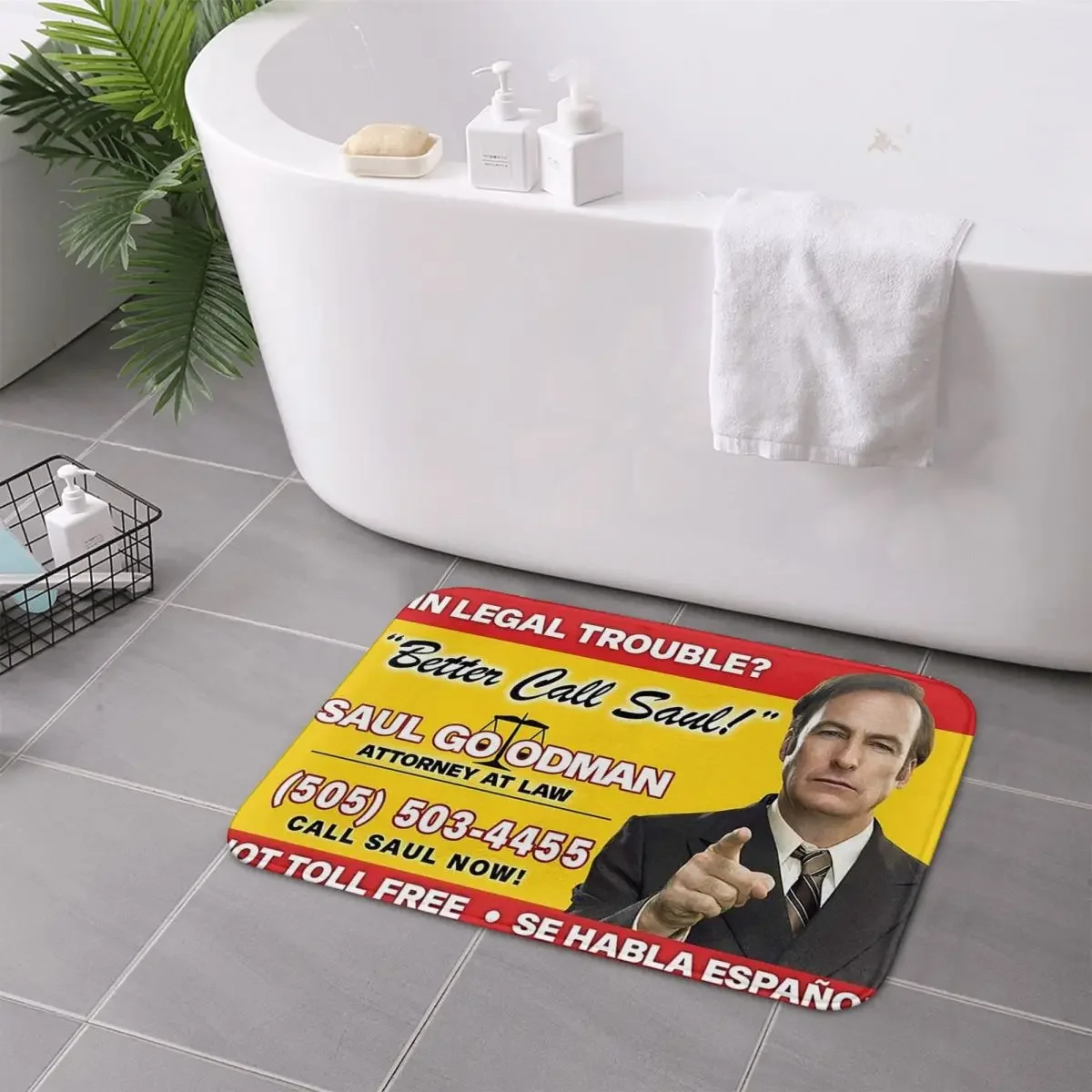 Classic Better Call Saul Non-slip Doormat Floor Mat Absorbent Mat Carpet Rug for Kitchen Entrance Home Balcony Footpad Mats