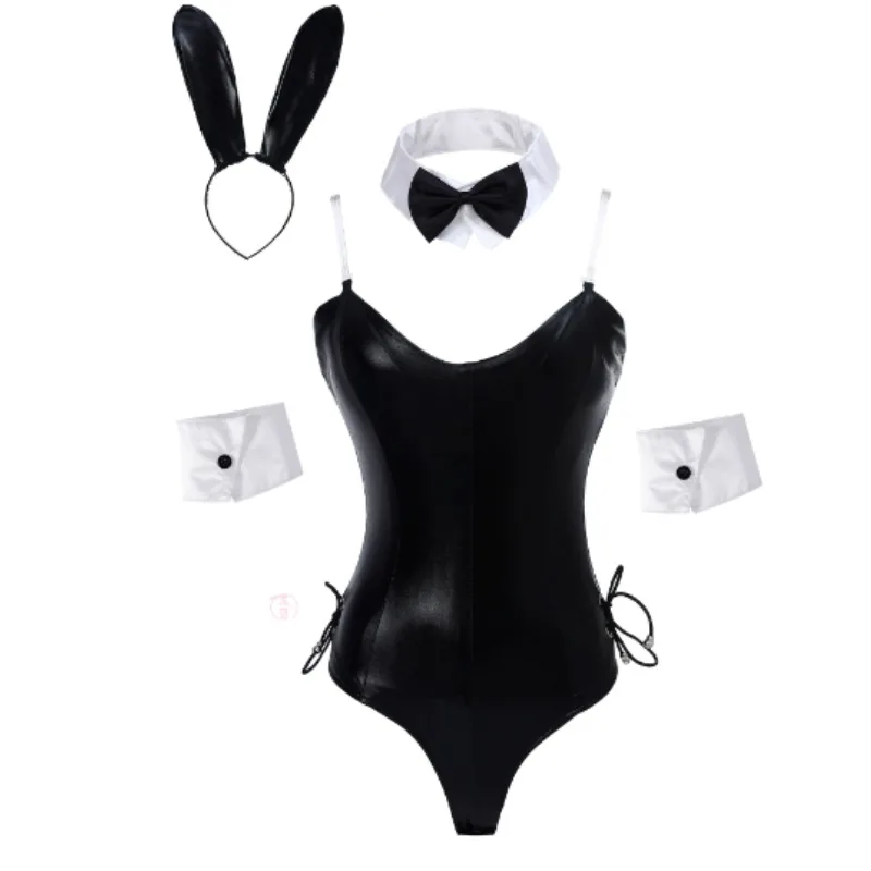 أزياء الفتيات BSR الأرنب فتاة ساكوراجيما ماي التأثيرية أزياء الهالوين المضحكة جوارب سوداء بكعب عالي Lenceria Sensual Mujer #2