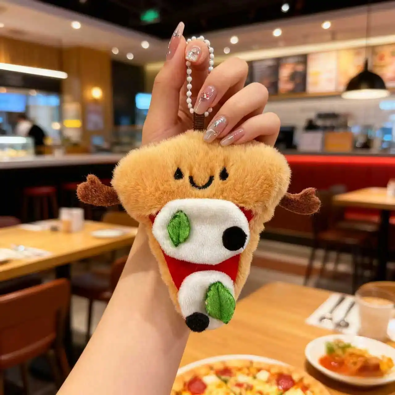 UK Jellycat peluche pendentif nourriture végétale cacahuète cadeau poupée