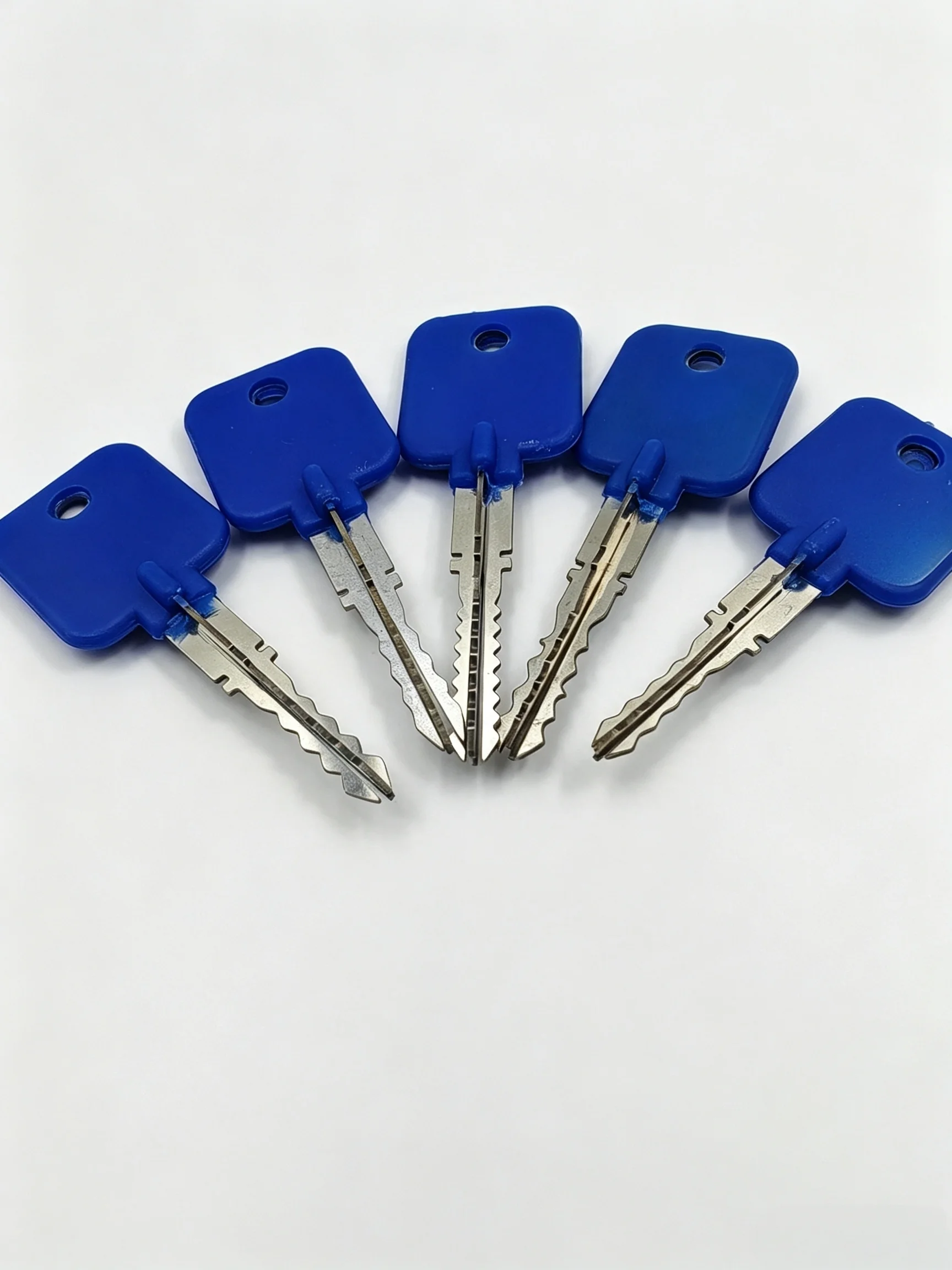 5pcs Cross Lock Try-out Keys Set, Locksmith Cross Pick Tools for AFS Baode'an