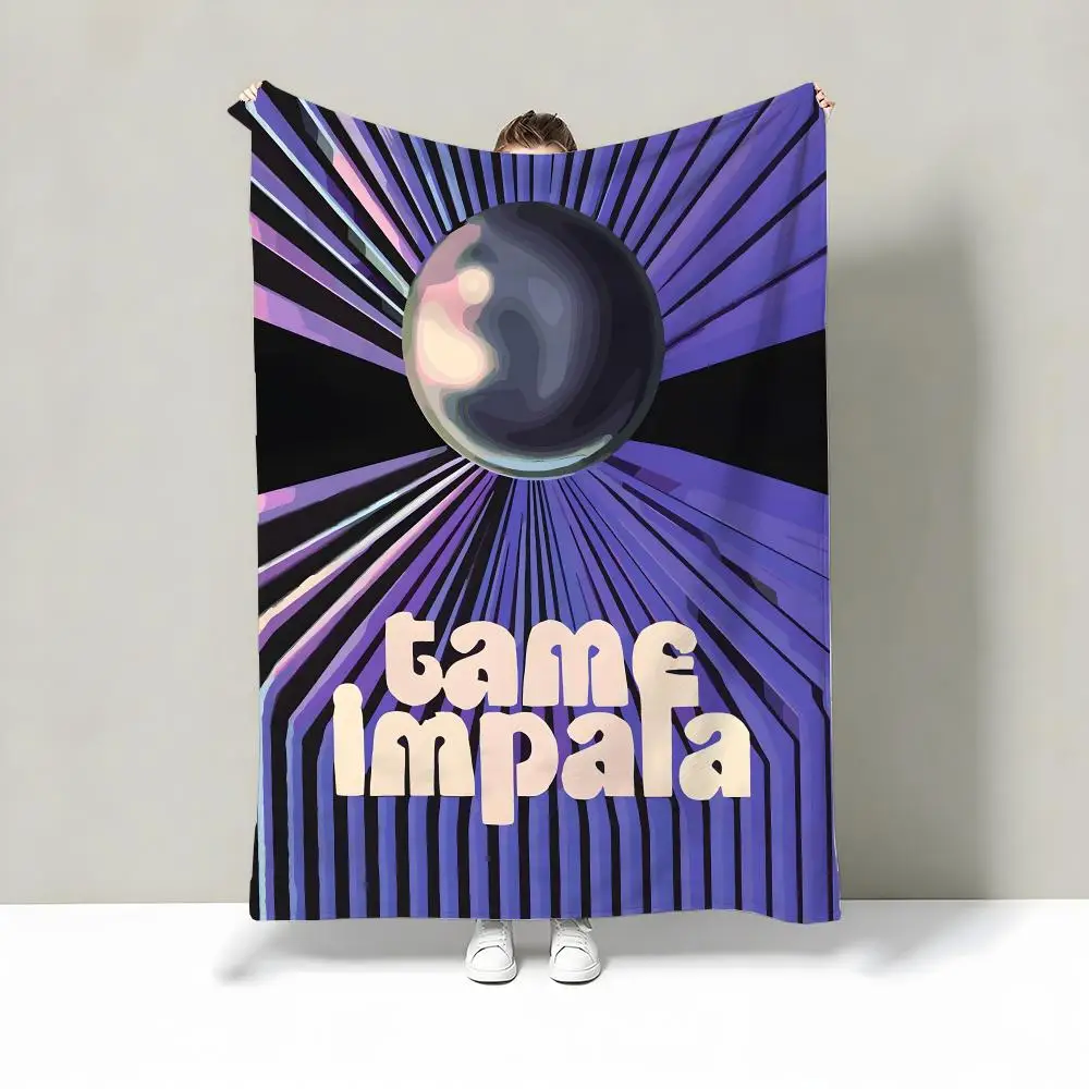 Tame Impala Classic Throw Flannel Blanket Warm Cozy Throw For Bed Sofa Office Travel All Season