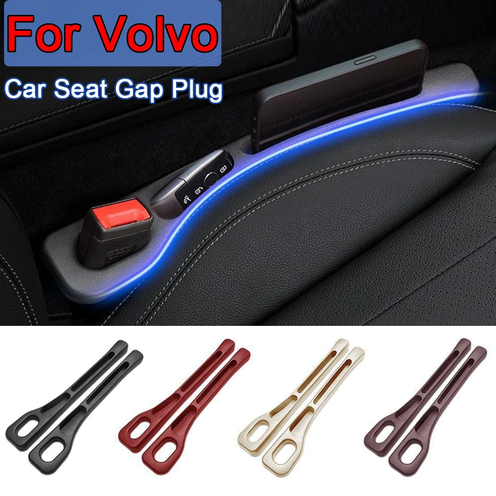 Car Seat Gap Filler Center Console Seat Crevice Filler Strip Storage For Volvo XC60 XC90 S90 V90CC S60 V60CC V40 S80 XC40