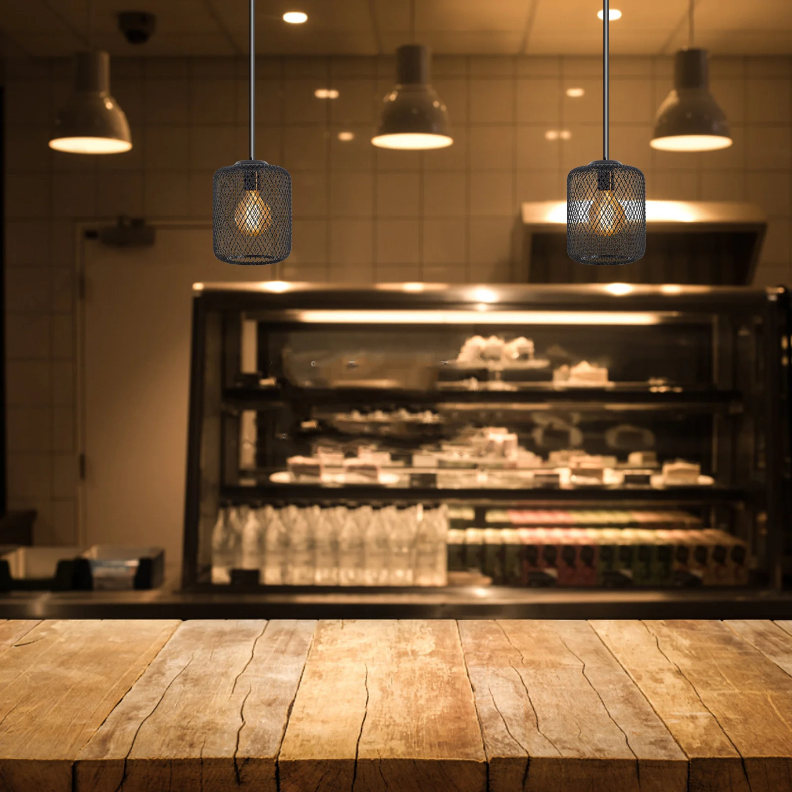 

Iron Lampshade Retro Industrial Mesh Shade Replacement For Pendant Lamp Hanging Light Cover Hollow Out Metal Lamp Shade