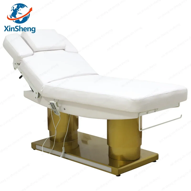 XingSheng سرير العناية بالجمال رفع كهربائي طاولة تدليك قابلة للتعديل أثاث صالون التجميل والمعدات كرسي خدمة التمريض