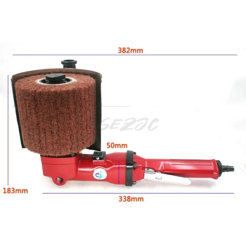 Pneumatic Wire Drawing Machine Mirror Polishing Machine Portable Polishing Machine Industrial Grade Stainless Steel Metal