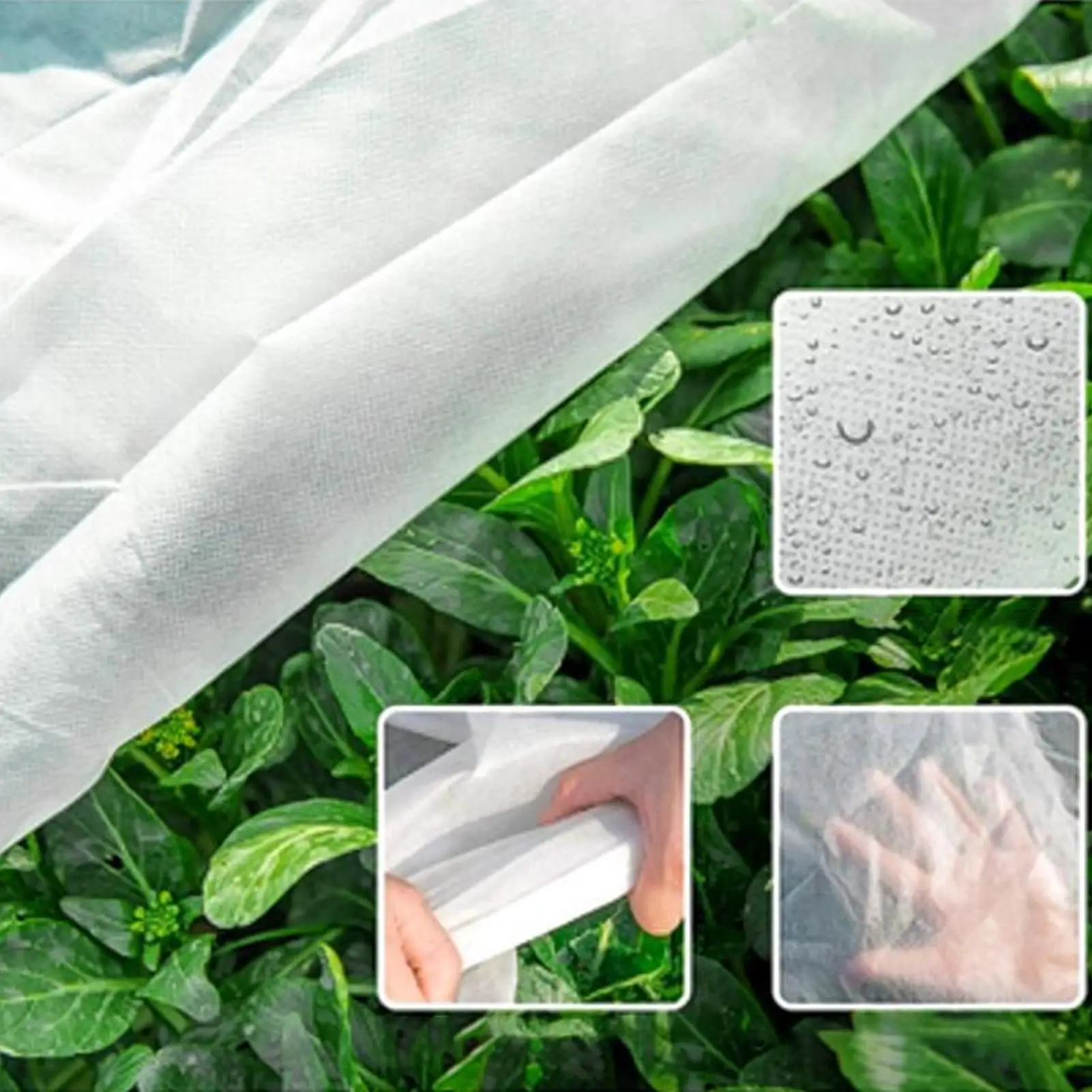 

Plant Covers Freeze Protection Reusable Floating Row Frost Blankets Reusable Blanket Non-Woven Fabric Protector For Garden