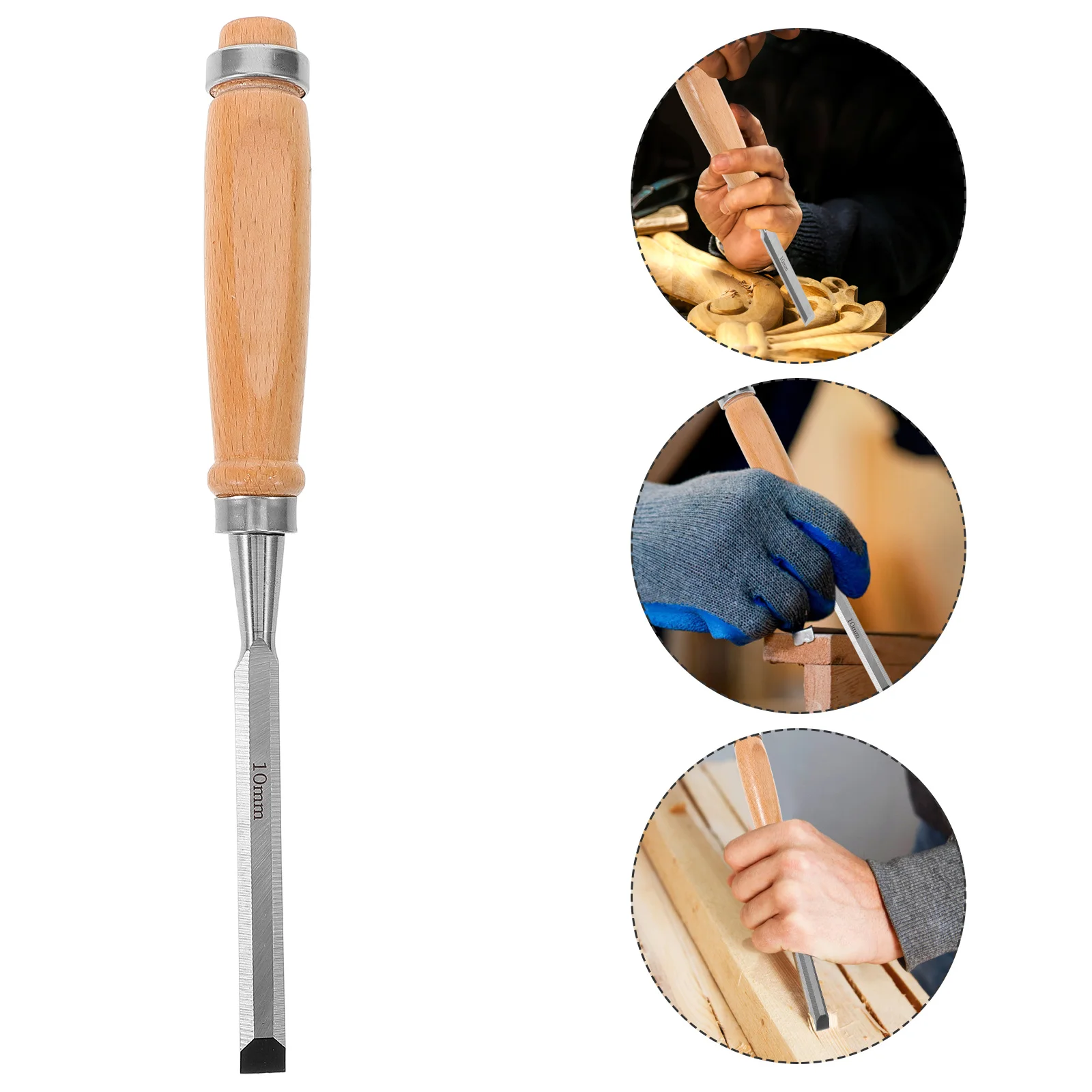 

Carpenter Chisel Woodworking Tool Multi-Function Carving Chisel Manual Precision Lightweight Portable Durable Wood Craft DIY