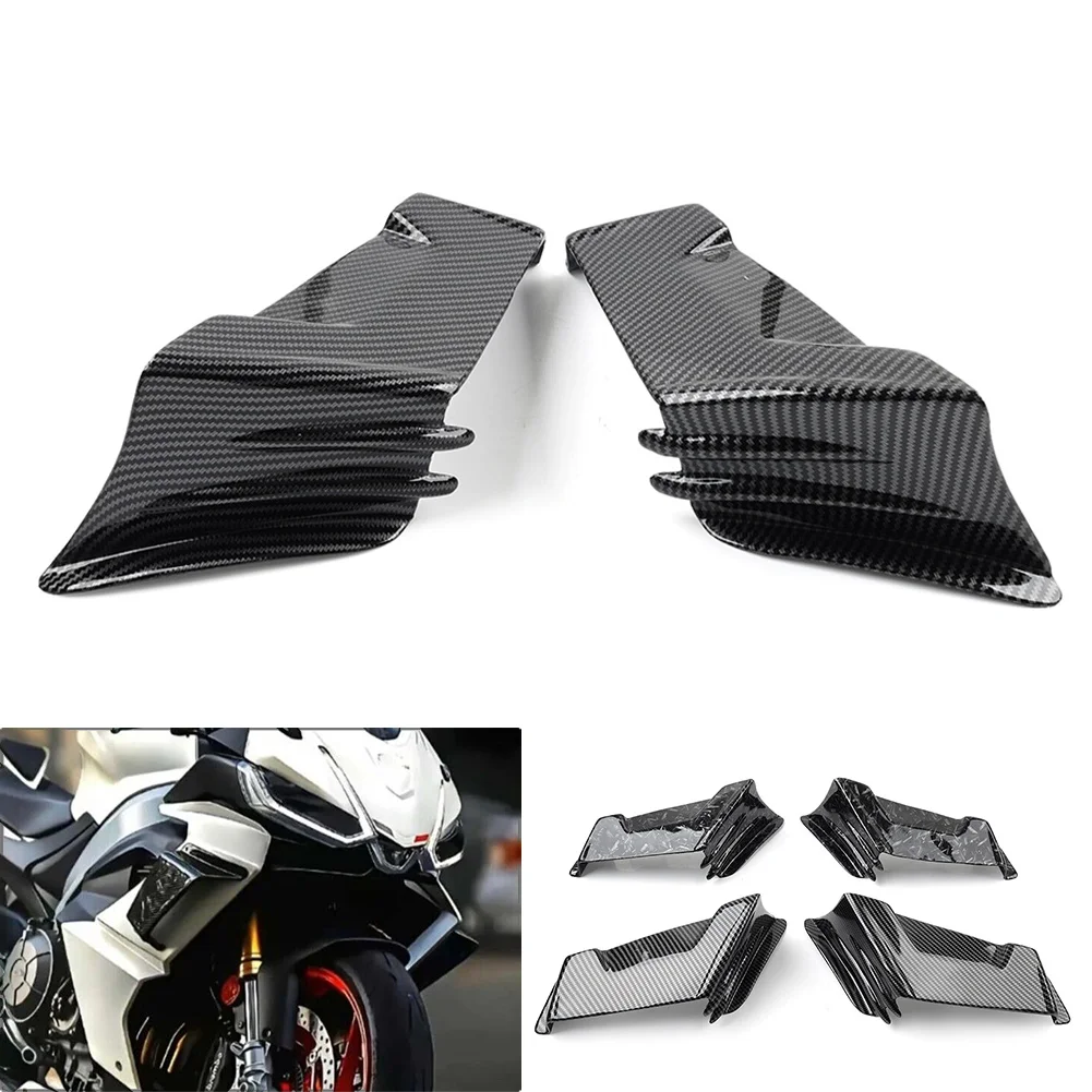 

1 PAIR Motorcycle Side Spoiler Fixed Wind Winglets Aerodynamic Wing Kit For Aprilia RS660 Tuono 660 2021 2022 2023