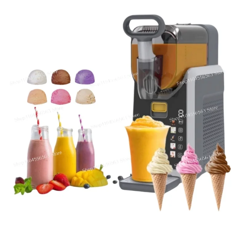Automatic Commercial & Home Ice Maker, Smoothie & Ice Cream Machine 110V-120V