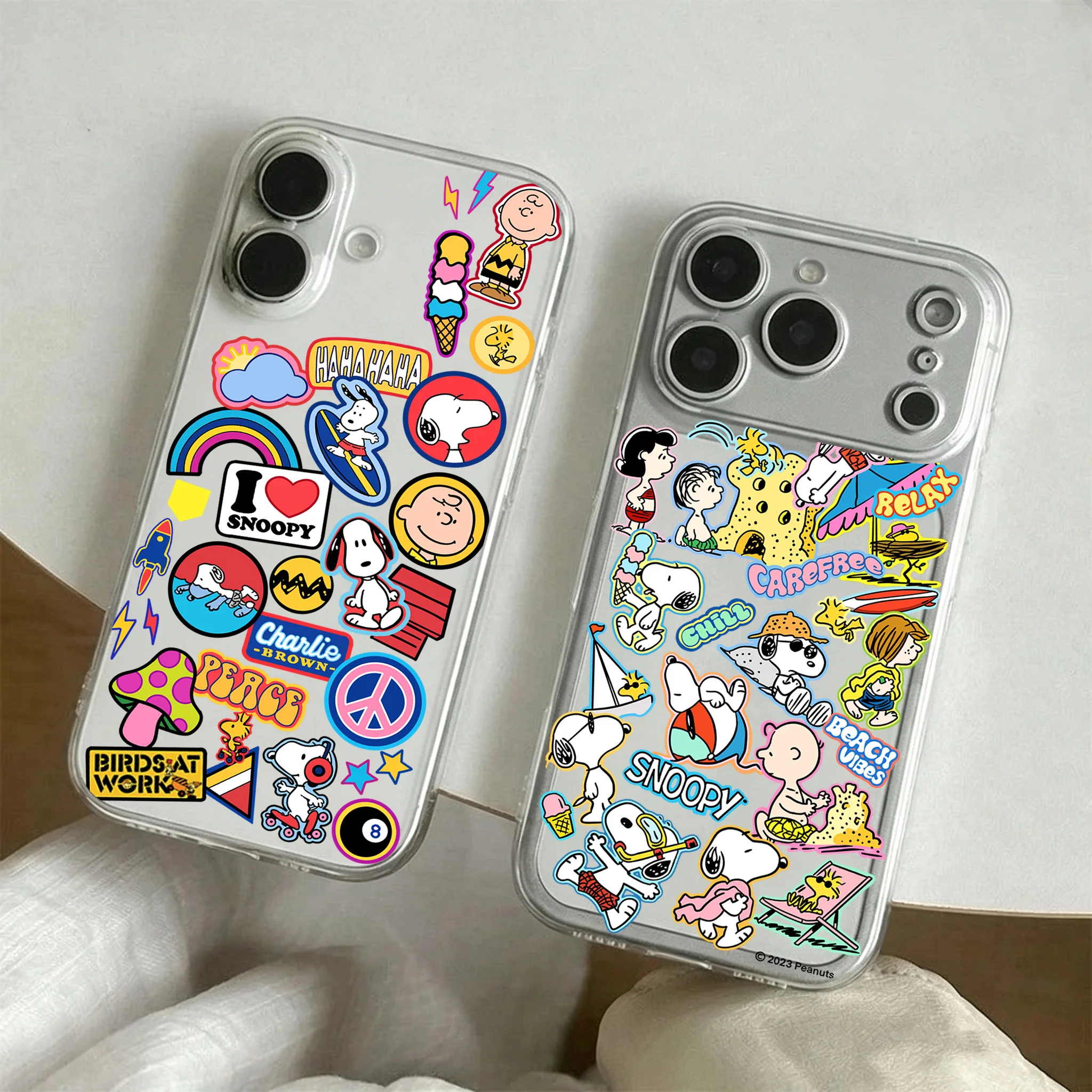 Phone Case For Samsung Galaxy A27 A37 A57 A16 A07 A17 A36 A26 A56 A55 A35 A25 A15 A05s A54 A24 A14 A06 A05 Funny Snoopys 4G 5G