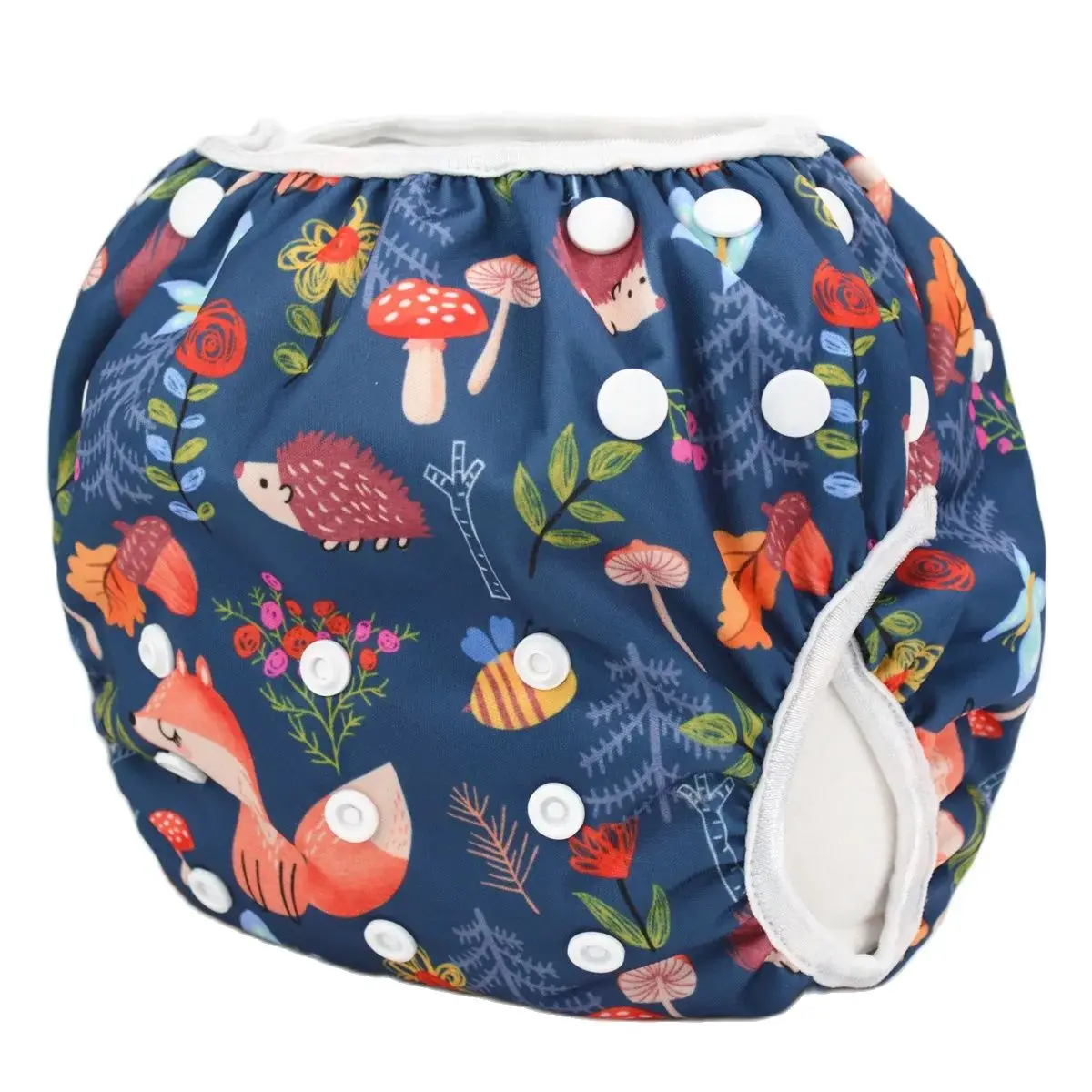 [Sigzagor] LARGE Big Baby Swim Diaper Nappy Swimsuit Swimwear One Size Nappy Reusable Girl Boy Toddler 18 to 49lbs 8kg to 22kg