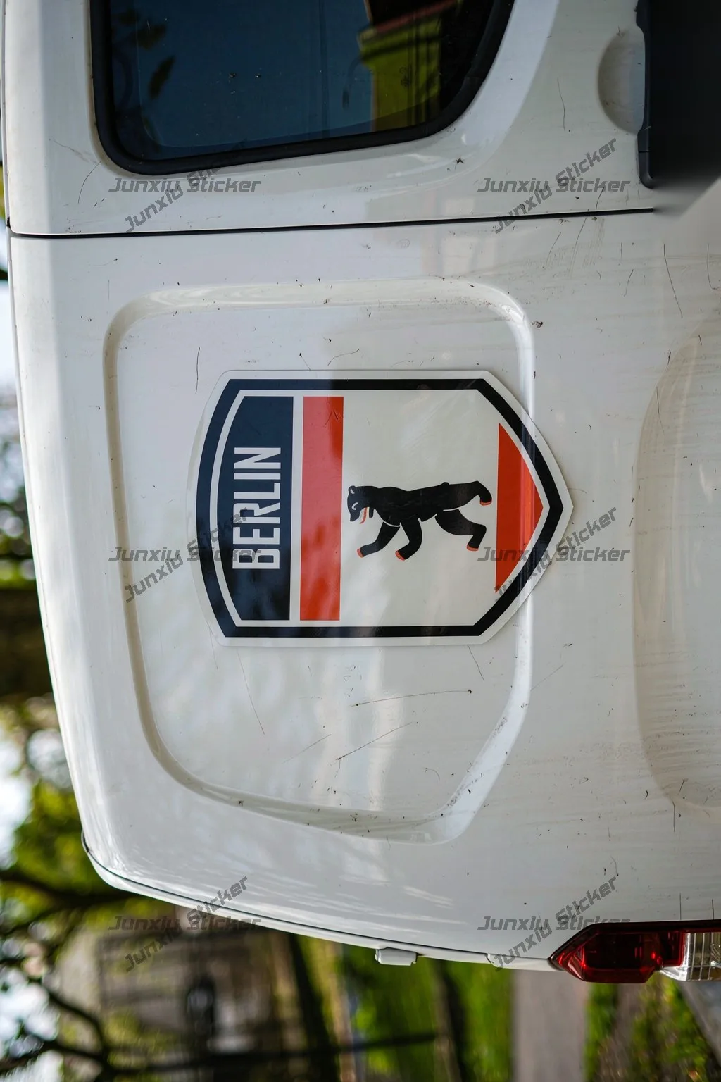 Vinyl-Aufkleber Geschwindigkeitsbegrenzung LKW BUS Anhänger Wohnwagen Für Wasserflasche Outdoor-Nutzung Wasserflaschen-Zubehör – Detail 3