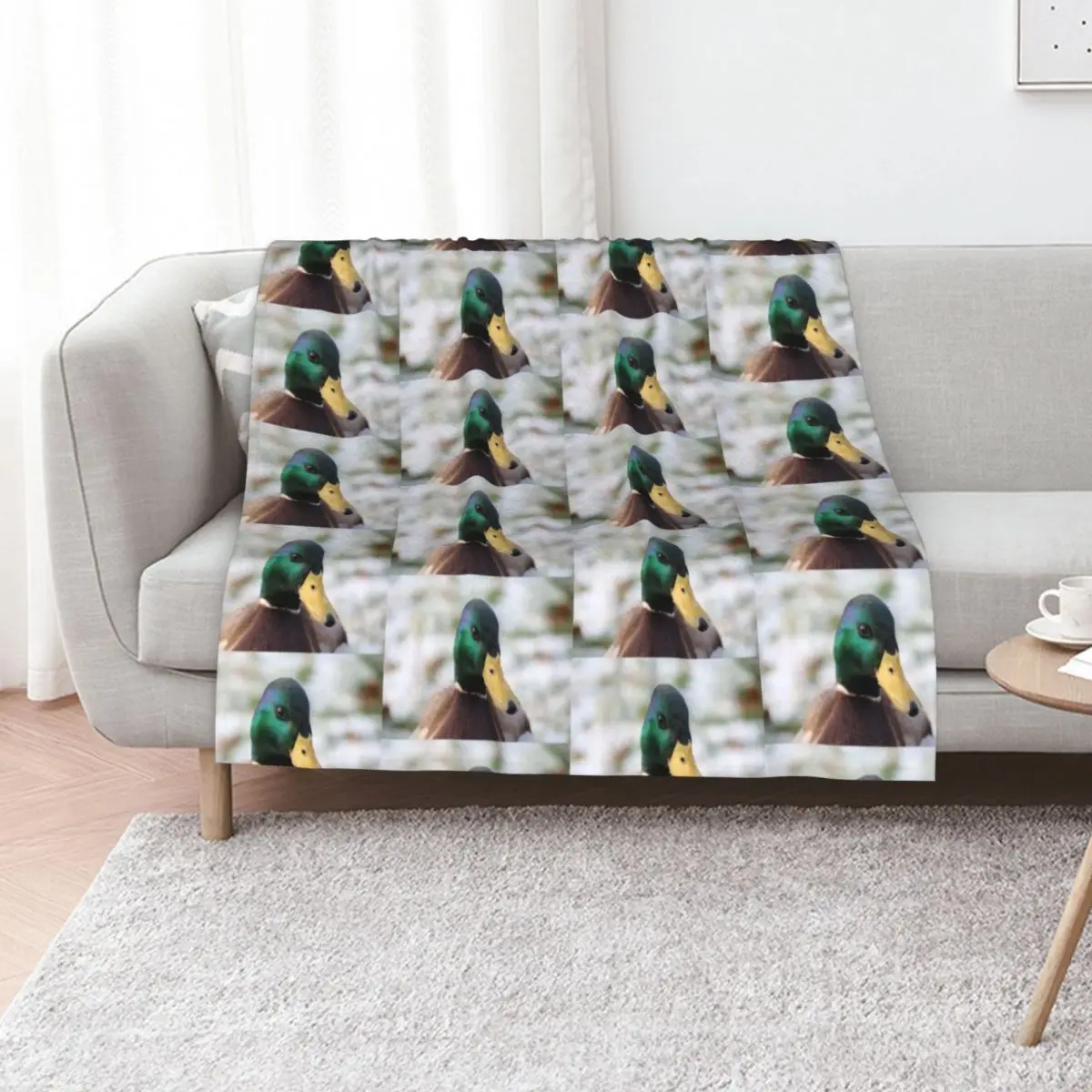 Duck watching you Throw Blanket Heavy Thermals For Travel Sofa Throw Moving Sleeping Bag Travel Blankets