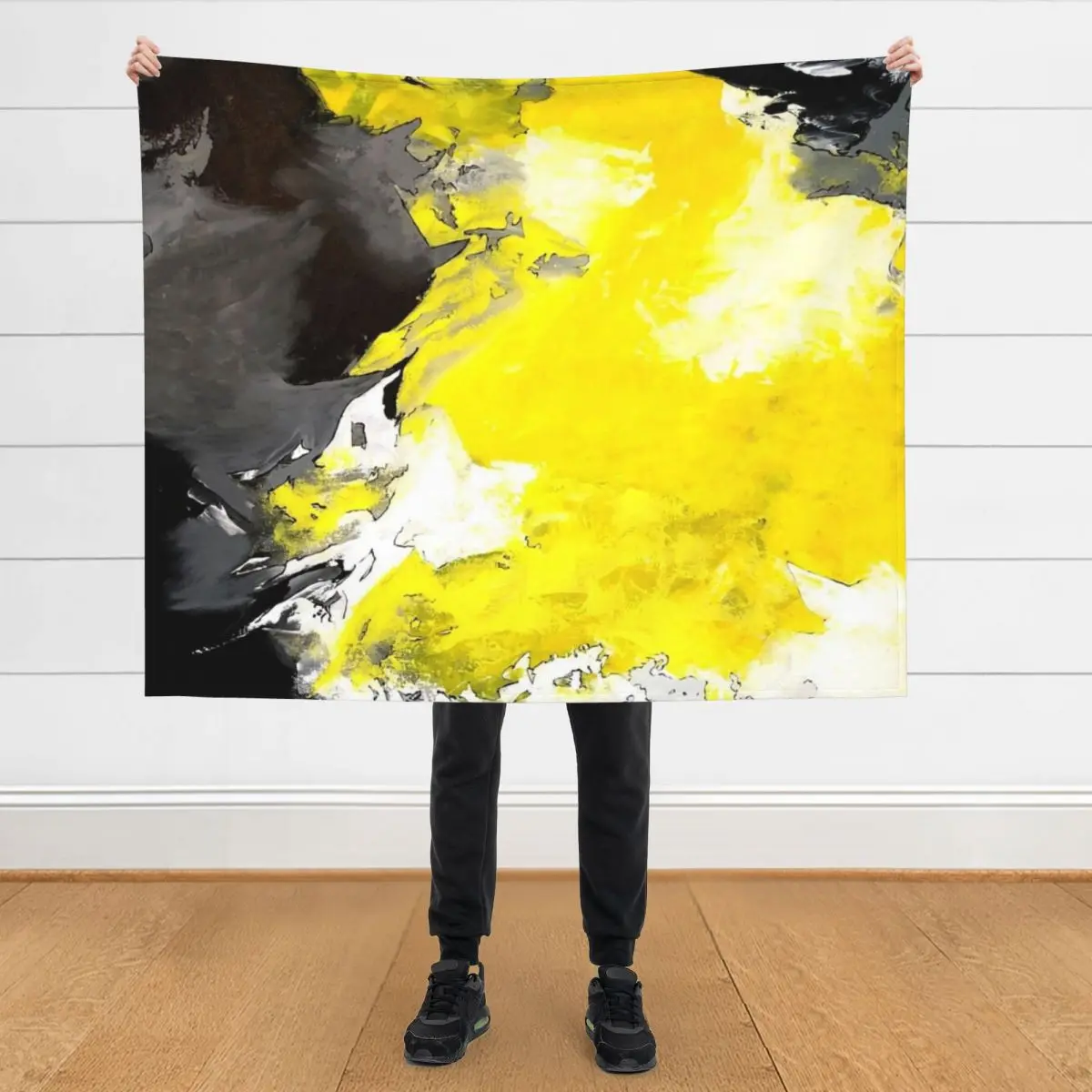 

The Other World Throw Blanket Plaid on the sofa for sofa Polar Hairy Blankets