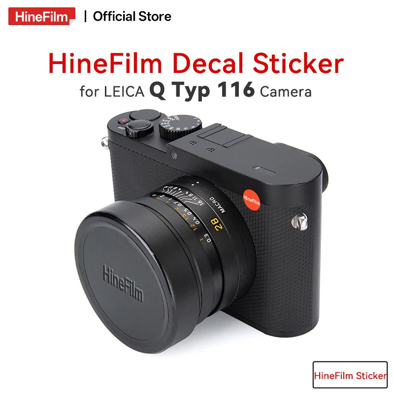 

Hinefilm Skin for Leica Q Camera Sticker Protective Film for Leica Q First Generation Camera Decal Skin Anti-Scratch Cover
