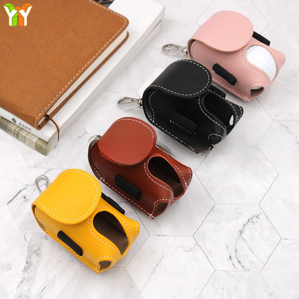 في الهواء الطلق كرة جولف حقيبة الخصر شنقا ممارسة الغولف الكرة حقيبة صغيرة ملونة جولف تخزين الكرة كم حزمة مراوح