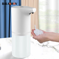 350ML Touchless Automatic Soap Dispenser USB Charging Smart Foam Machine Home Infrared Sensor Foam Soap Dispenser Hand Sanitizer