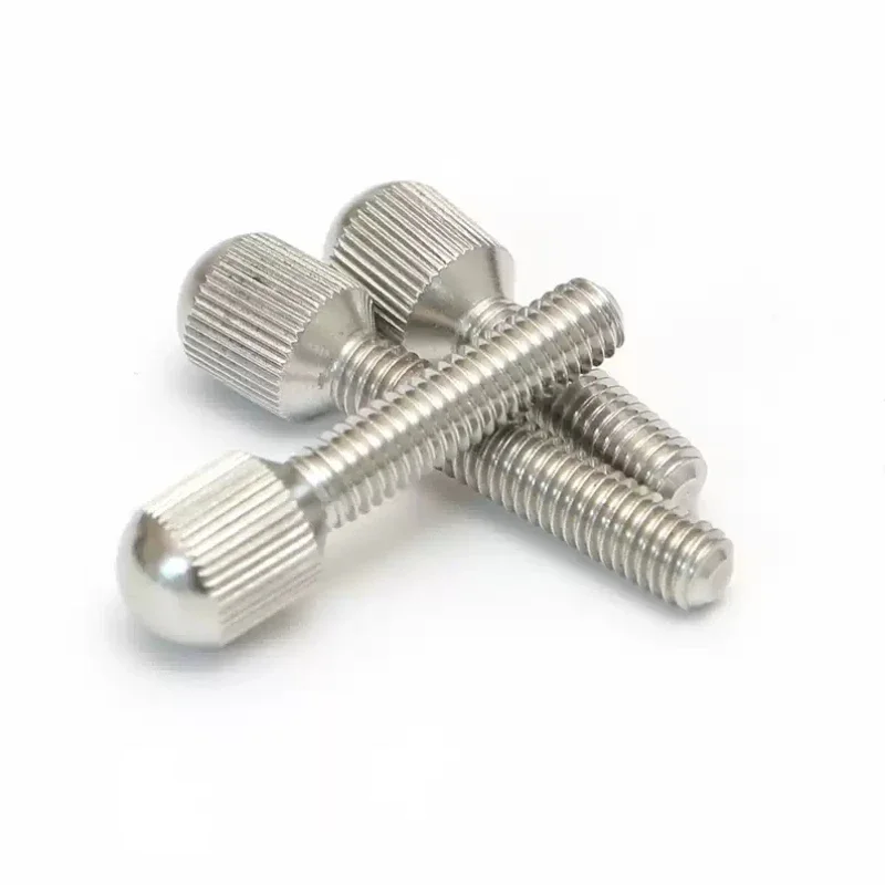 GB836 304 الفولاذ المقاوم للصدأ مخرش مسامير مع رئيس صغير الإبهام المسمار اليد تشديد الستار قفل مسامير M2 M3 M4 M5 M6