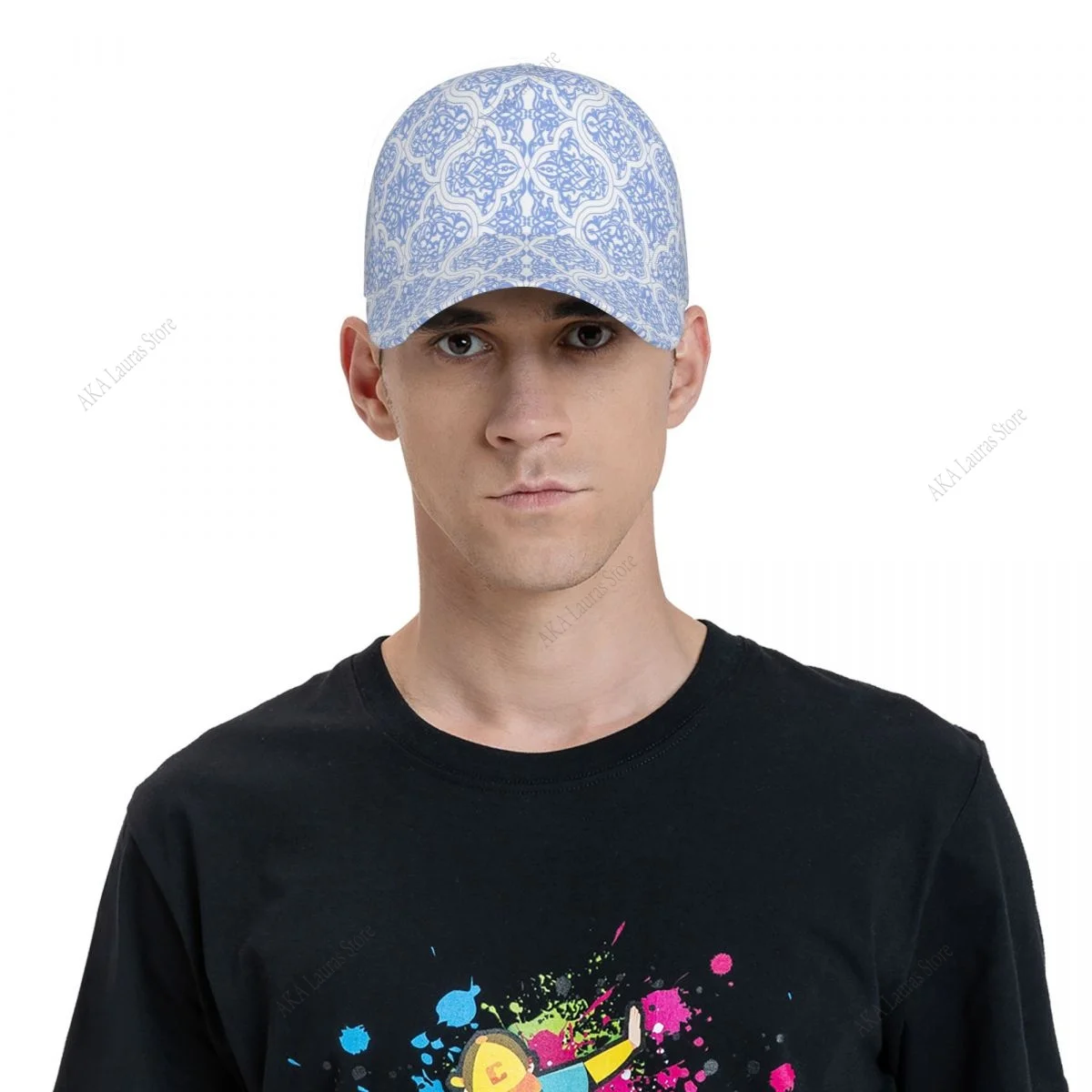 Patchwork Pattern Paisley Unisex Simple Baseball Caps Outdoor Adjustable Casual Hat Sunscreen Hat