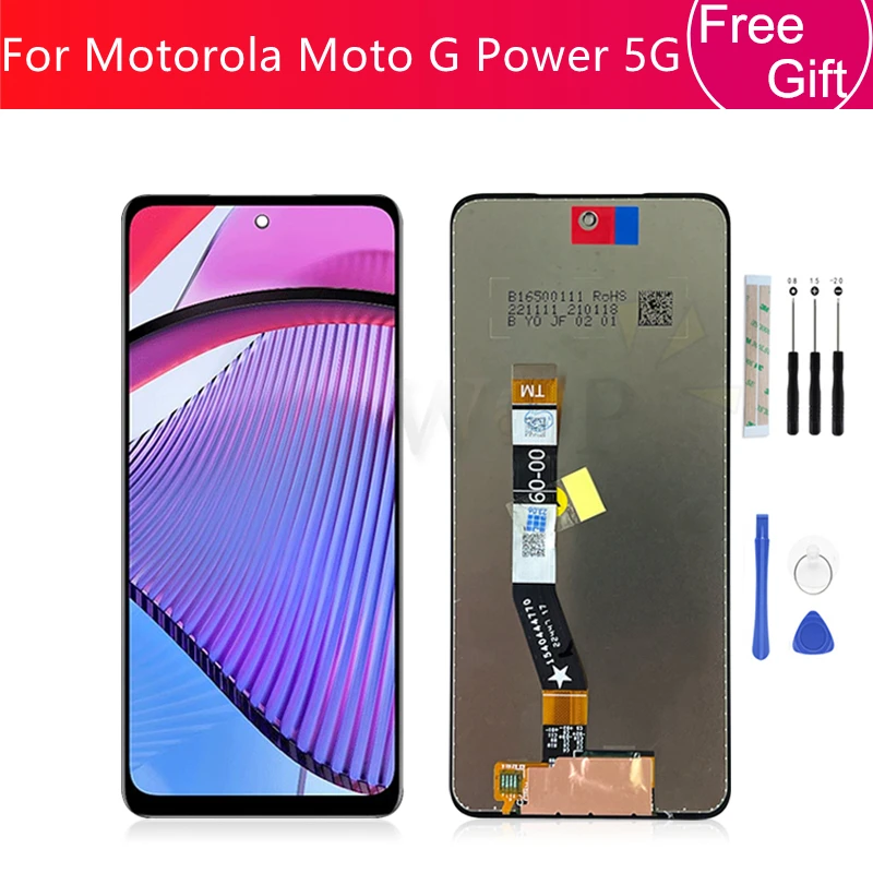 For Motorola Moto G Power 5G 2023 LCD Display Touch Screen Digitizer Assembly For Moto G Power 5G Screen Replacement Repair Part