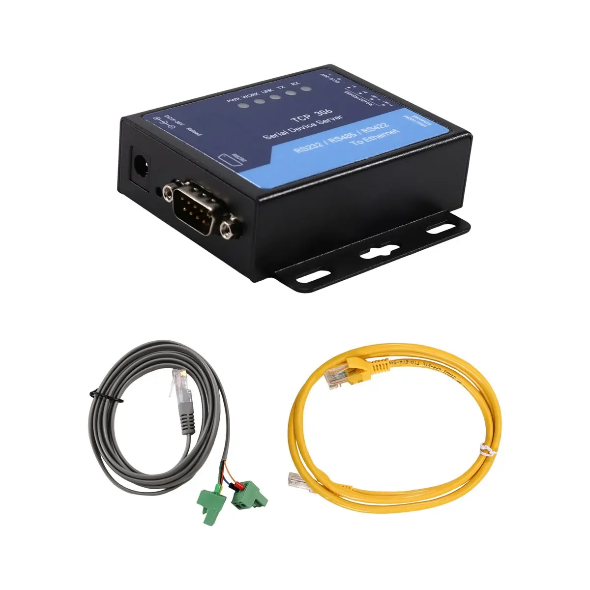 For 306 Serial Port Networking Server Ethernet Convert Module Serial Port for Solar Controller Regulator Inverter