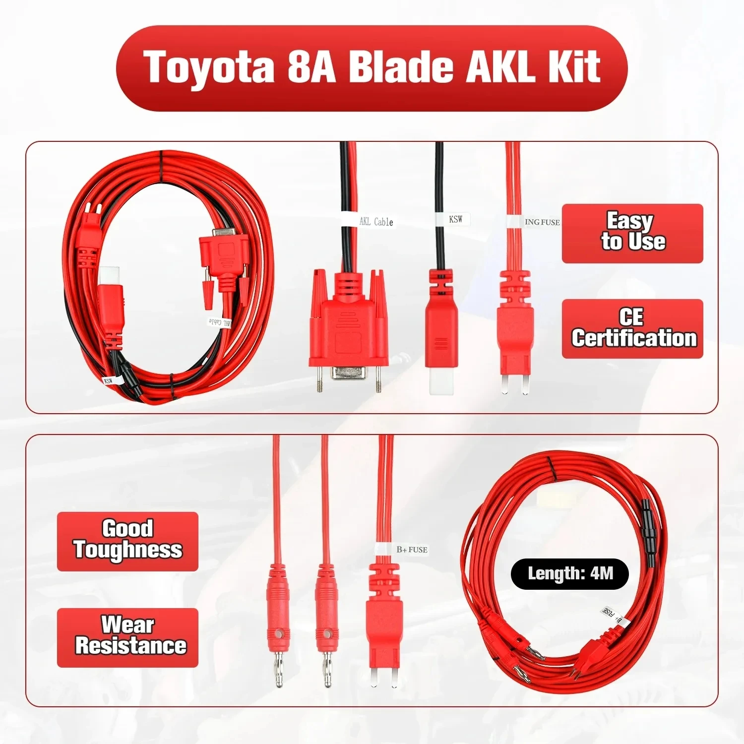 Autel GBOX3 Key Programming Tool G-BOX For Mercedes-Benz BMW Toyota 4A All Key Lost Work Key Programmer With KM100/ IM508/ IM608