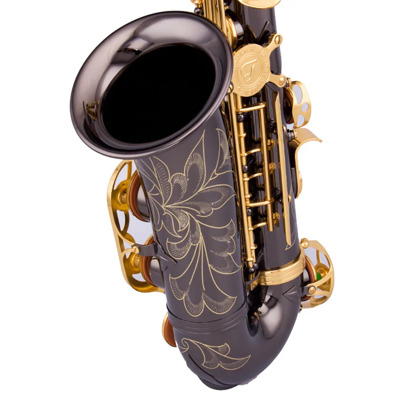 Taishan نغمة عالية المستوى Eb النيكل الأسود ألتو ساكسفون #5