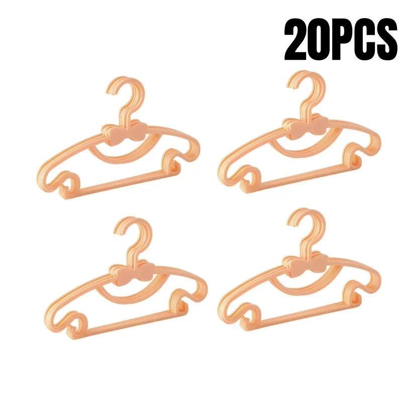 5-50 Stuks Baby Hangers Plastic Kinderkleding Opslag Hanger voor Kwekerij Kinderen Hangers Peuter Baby Draagbare Jassen Thuis rek