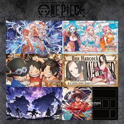 60*35cm One Piece Dedicated GAME Card Mat Battle OPCG Luffy Nami Vivi Hancock Uta Yamato Game Anime Collection Card Gift Toy