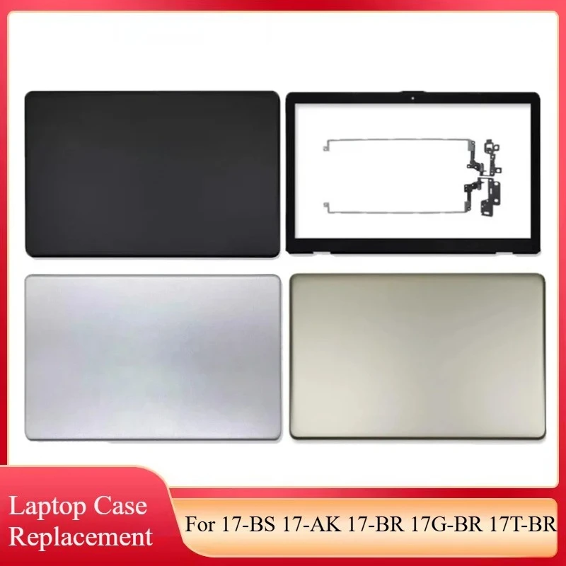 

New For HP 17-BS 17-AK 17-BR 17G-BR 17T-BR TPN-W130 933298-001 926482-001 933291-001 LCD Back Cover Bezel Hinges Case 17.3 Inch