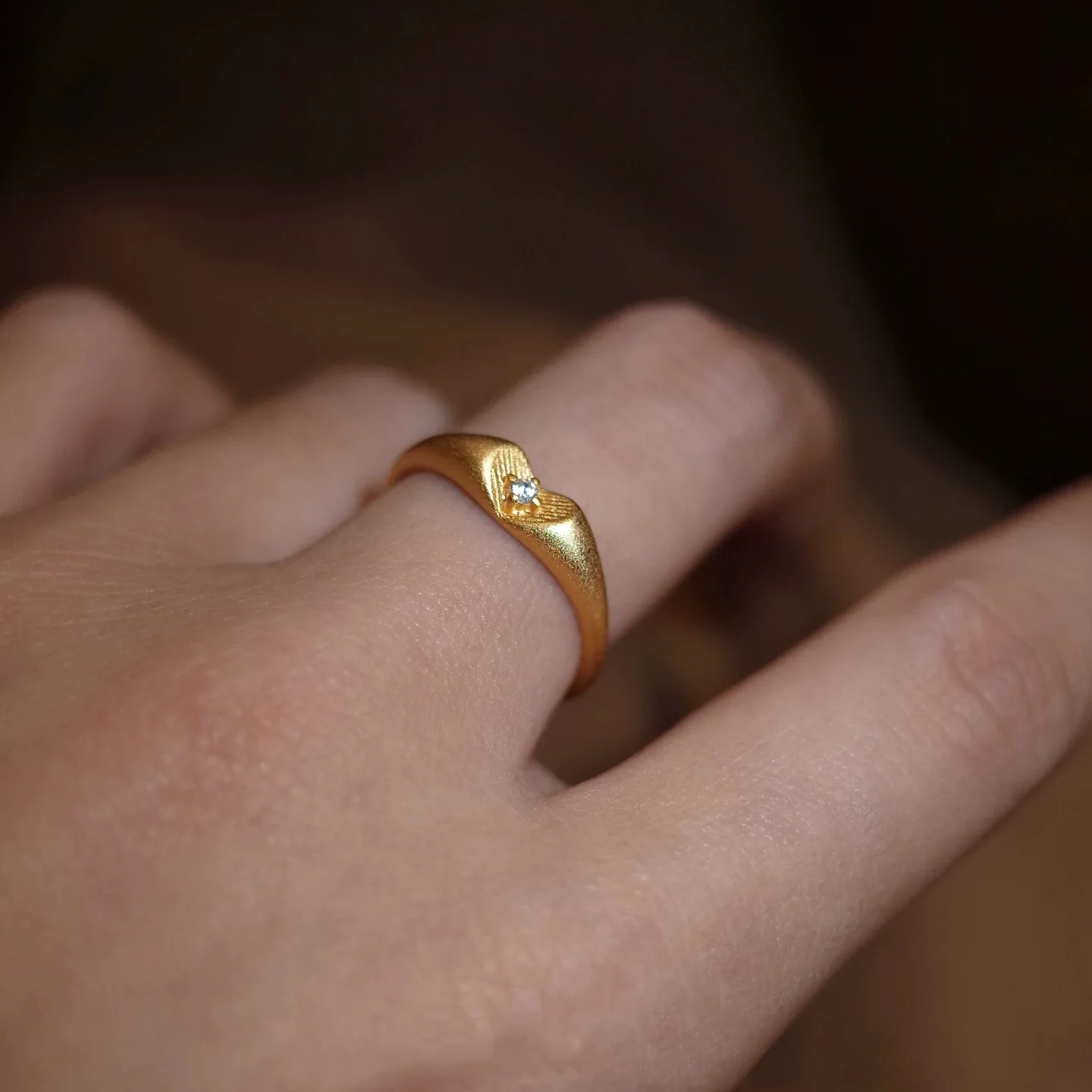 GANPUP Süße Modische Emaille-Blumen Verstellbare Ringe für Frauen Paare Modischer Neuer Fingerring Schmuck Valentinstagsgeschenk Party – Detail 2