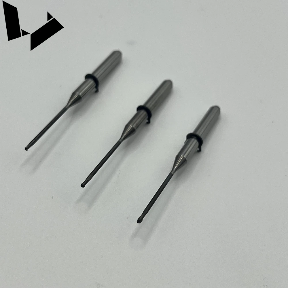 U030-R2-40 Z060-R2D-40 Z100-R2D-40 Z200-R2D-40 Double Tooth Radius Cutter 40mm Diamond Coated Zirconia Milling Burs for VHF K5