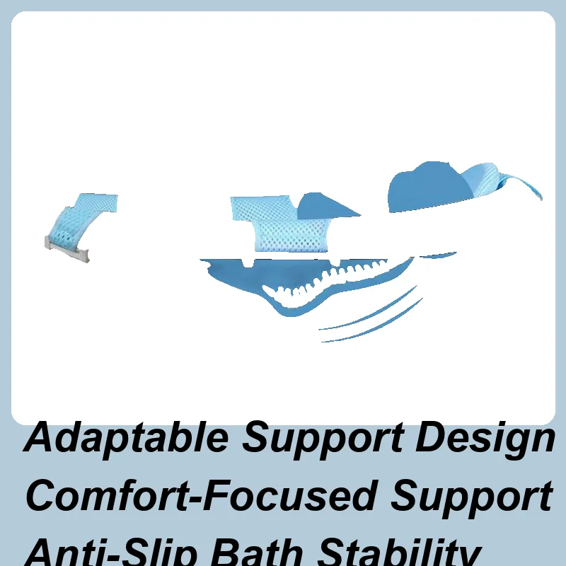 

Baby Bathtub Support Net for Bath Seat Adjustable Floating Bathtub Mat Foldable Breathable Soft Mesh for Boys Girls Home bathing