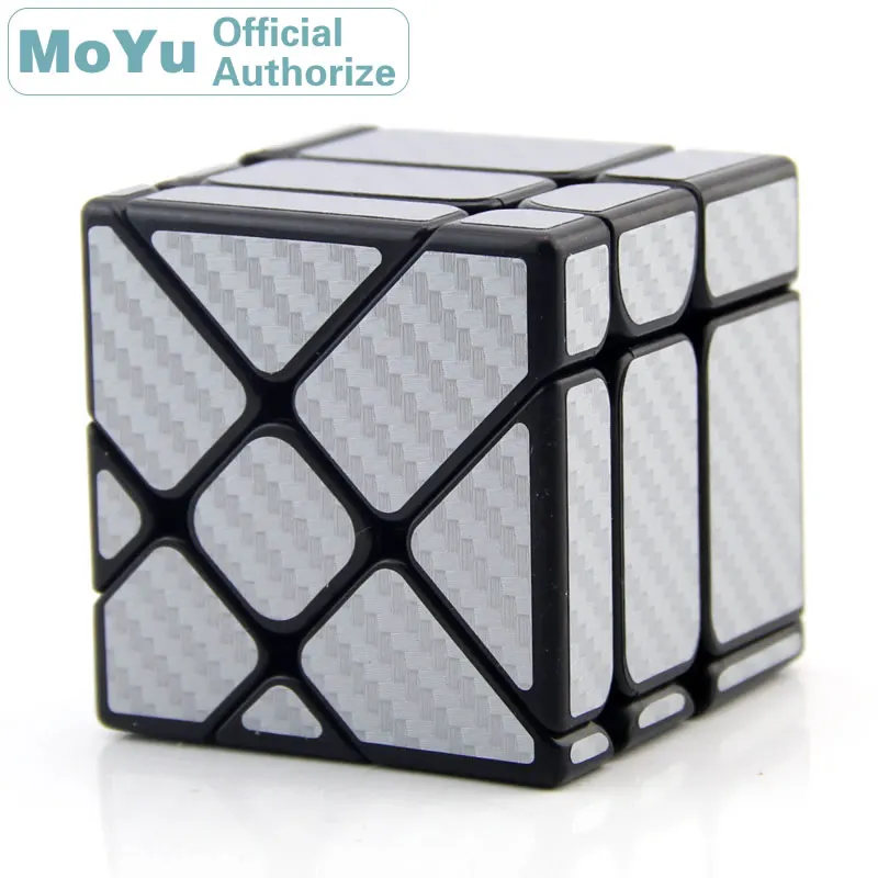 

MoYu Magic Cube Flying Edge Carbon Fibre Sticker Cubo Magico Professional Neo Speed Cube Puzzle Kostka Antistress Fidget Toys