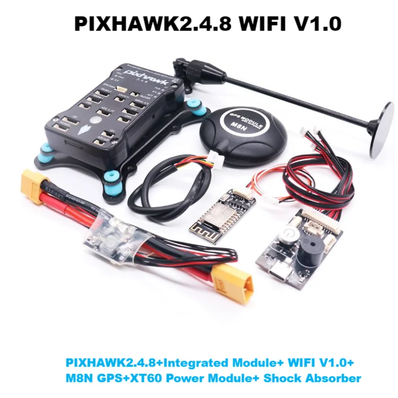 Pixhawk PX4 PIX 2.4.8 32 Bit Flight Controller Autopilot with 4G SD Safety Switch Buzzer PPM I2C RGB  RC Quadcopter Ardupilot