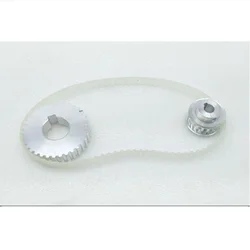 Aluminum alloy synchronous gear S/N C1-022 Timing Pulley Motor belt gear drive wheel  for SIEG Lathe C1
