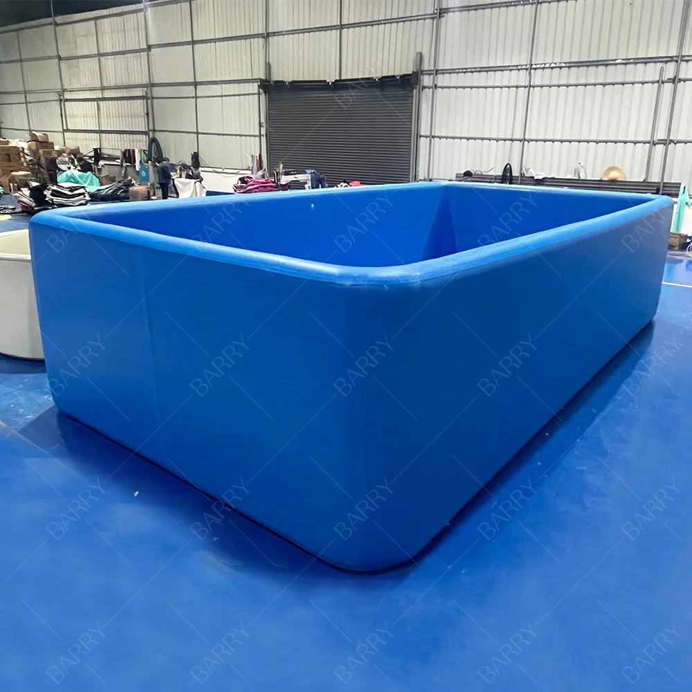 مخصص جدار مزدوج مواد النسيج Dropstich بركة Dwf 5M للطي Piscinas لينة قطرة غرزة حوض سباحة قابل للنفخ #5