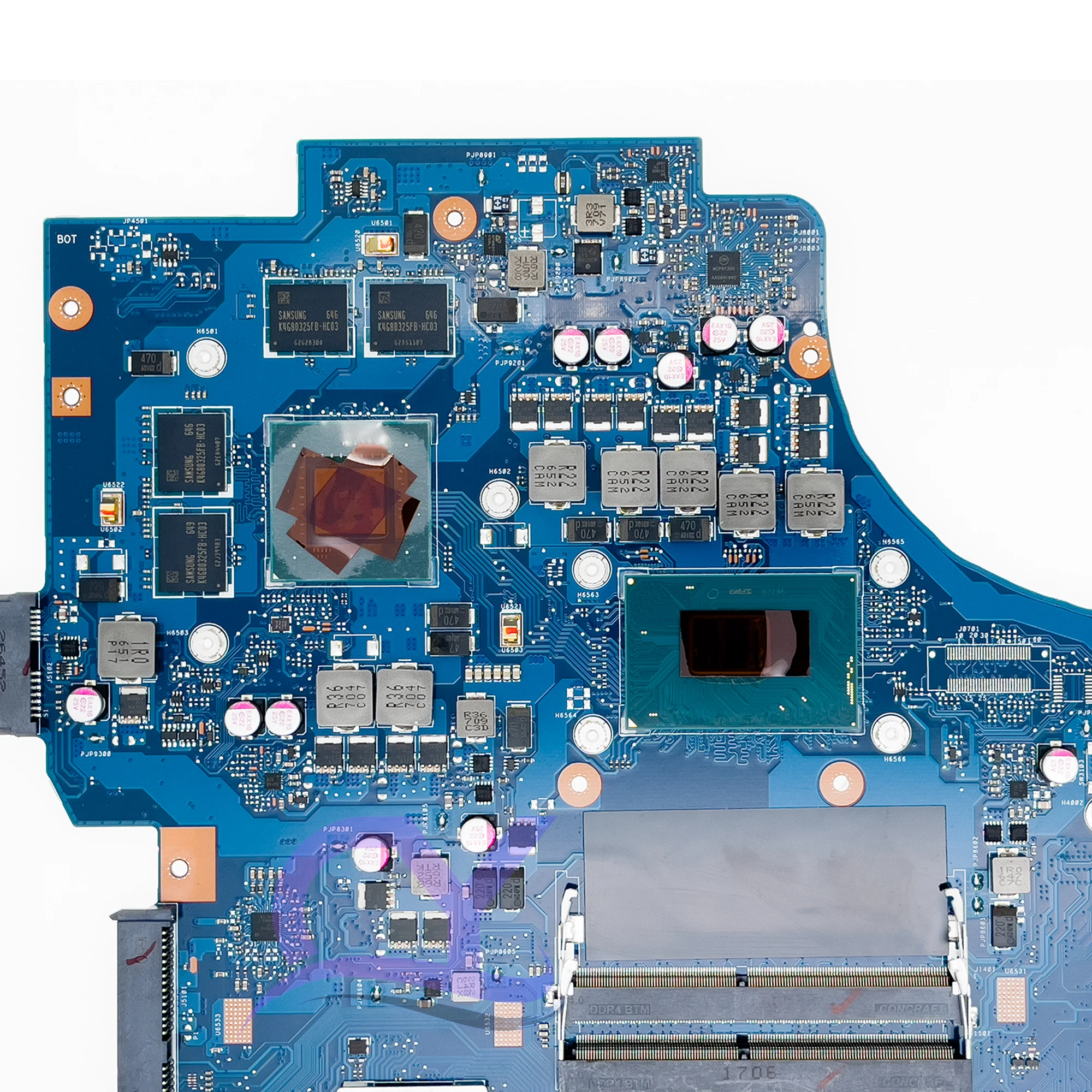 Imagem -05 - Placa-mãe Portátil para Asus Fx71 Pro Gl752v Gl752vl Mainboard w I76700hq I5-6300hq Gtx960m Gtx965m Placa Gráfica