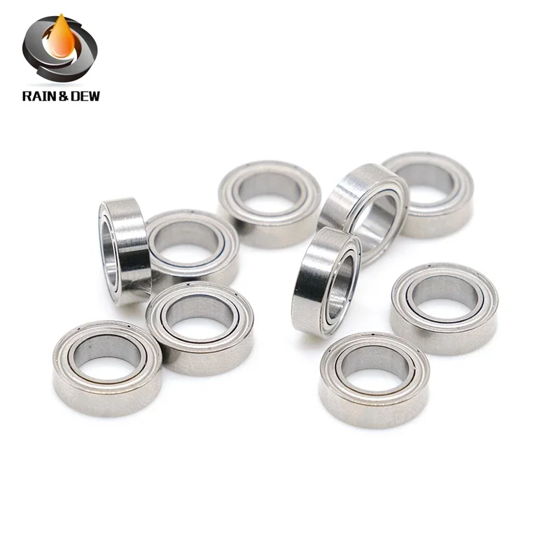 10Pcs MR106ZZ ABEC-9  Handle Bearings 6x10x3 mm For Strong Drill Brush Handpiece MR106 ZZ Nail Ball Bearing