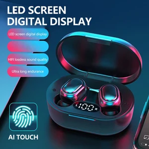 E7S TWS Headphone Nirkabel Earphone Bluetooth Headset Suara Tanpa Kehilangan HI FI Earbud Tahan Air Olahraga untuk Semua Ponsel Cerdas 8 e7 penjualan terbaik - №