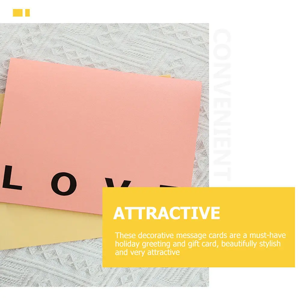 

2Pcs 3D Heart Greeting Cards Exquisite Craftsmanship Festival Blessing Card Valentine's Day Gift Message Cards for Party