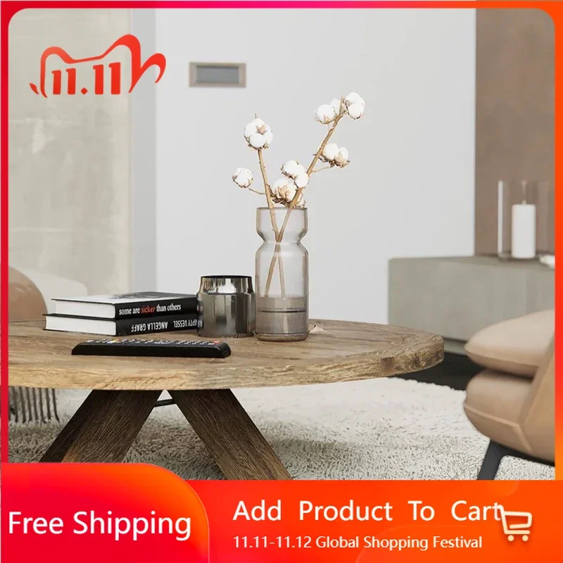 

European Nordic Coffee Tables Wood Trendy Italian Modern Luxury Coffee Table Glamour Retro Compact Couchtisch Unique Furniture