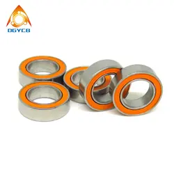 10pcs ABEC7 SMR115 2RS Bearing 5x11x4 mm Stainless Steel Hybrid Ceramic Bearing MR115 SMR115C 2RS RS 5*11*4 Jockey Wheel Bearing