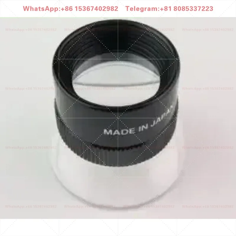 1962-15X 15 Times Magnifying Glass Without Scale Portable Optical Magnifier Precision Inspection Reading Observation Tool