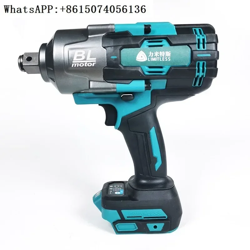 1300 nanometer cordless and brushless wrench impact screwdriver 1300N M B-attery free 18vmakita interface